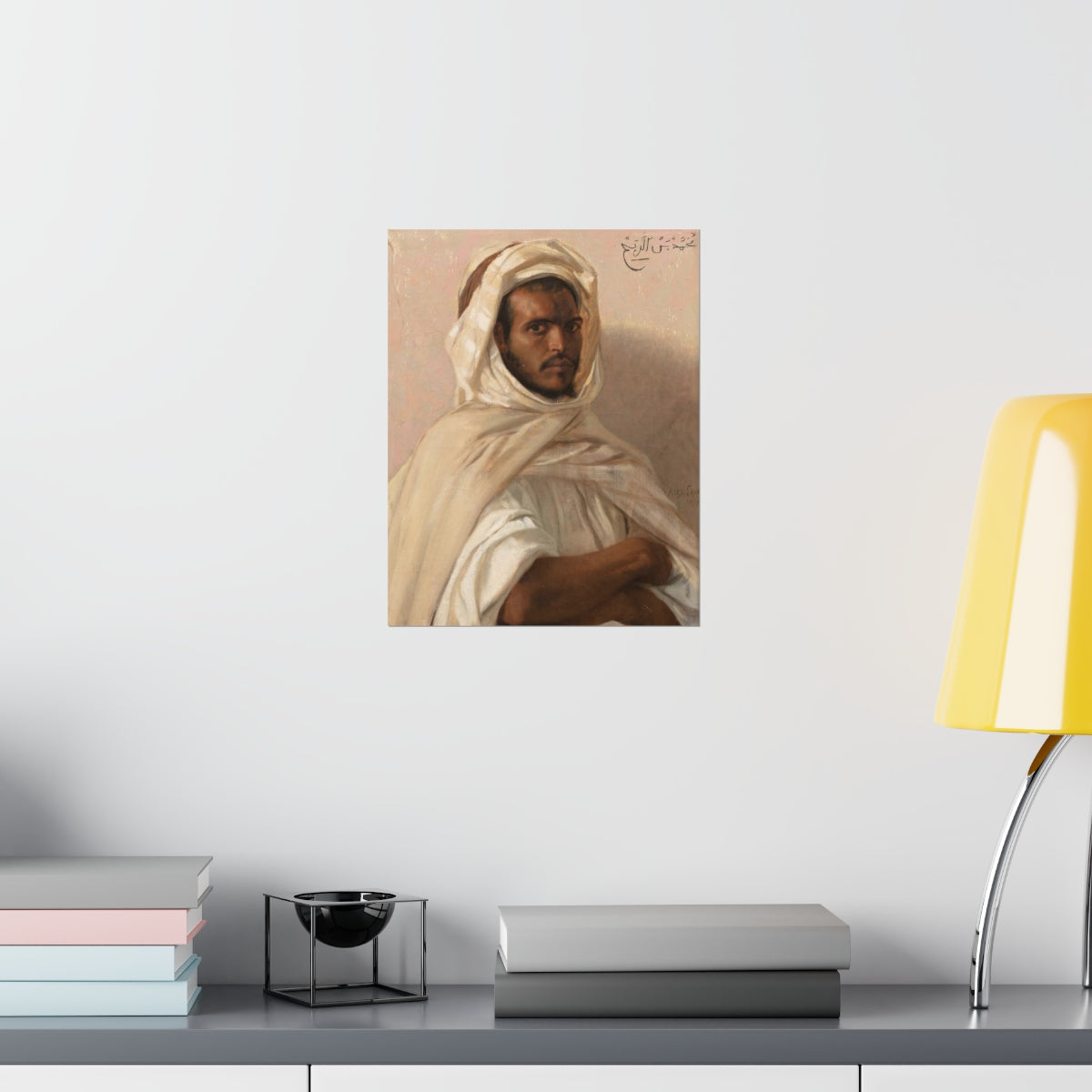 Portrait Of A North African By Alexandre Cabanel Print Poster