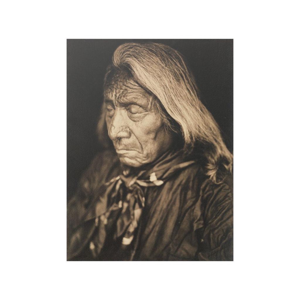 Red Cloud Sioux Edward Curtis 1905 Print Poster - Art Unlimited