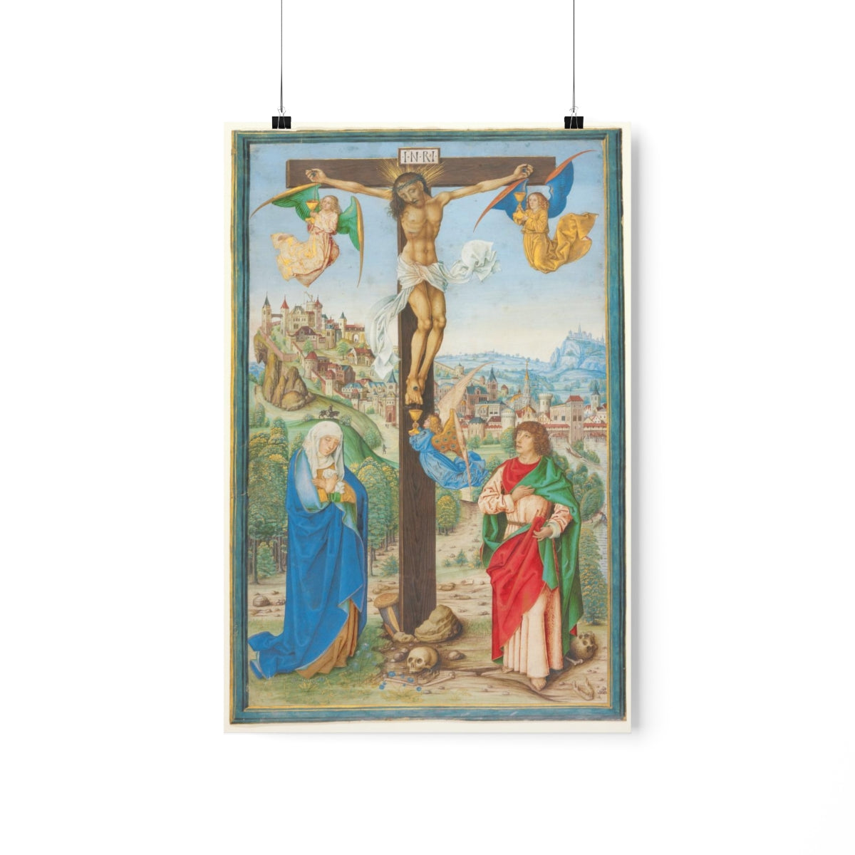 The Crucifixion Sacrament Of The Altar Print Poster