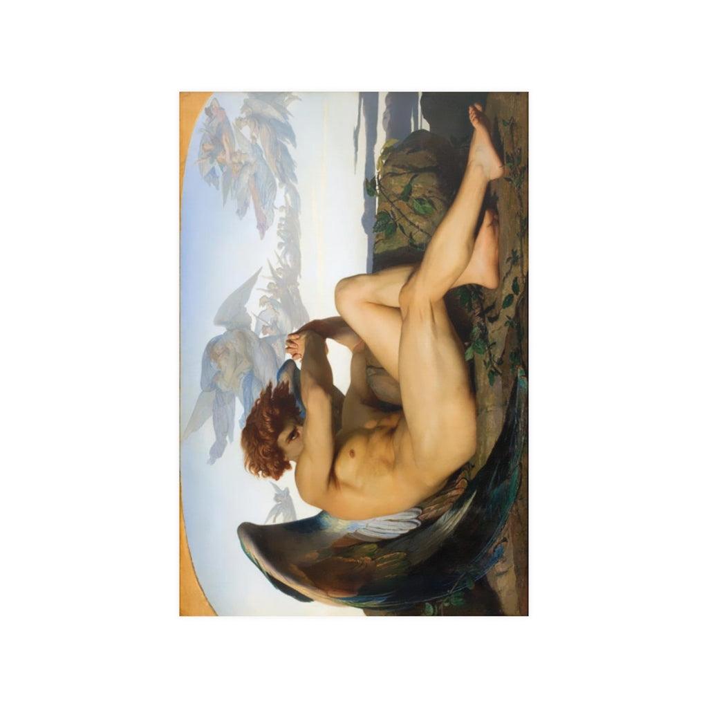 Fallen Angel Alexandre Cabanel Original Print Poster - Art Unlimited