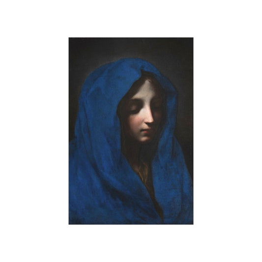 Blue Madonna Carlo Dolci Print Poster