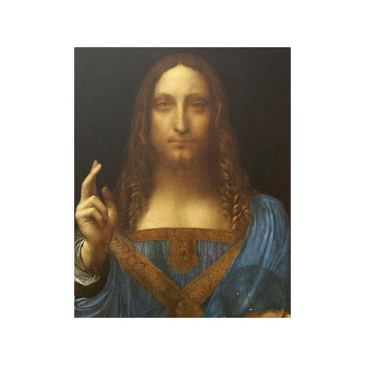 Salvator Mundi Leonardo Da Vinci Restored Print Poster - Art Unlimited