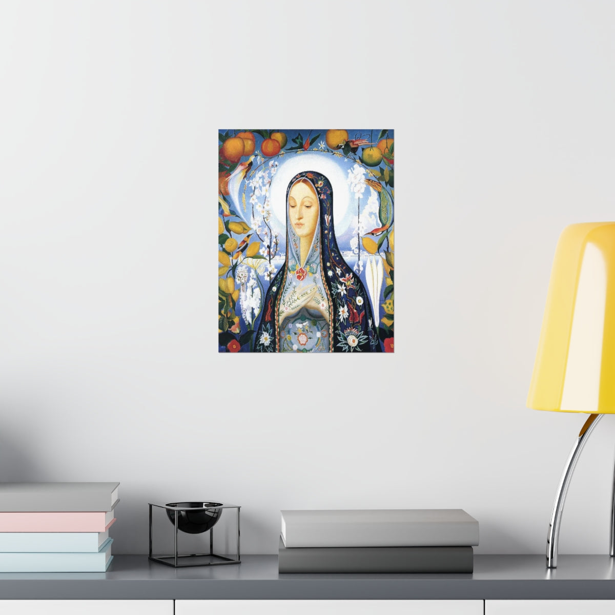 The Virgin Painting By Joseph Stella Print Poster