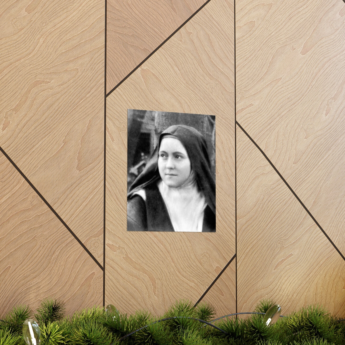 Saint Therese Portrait Print Poster