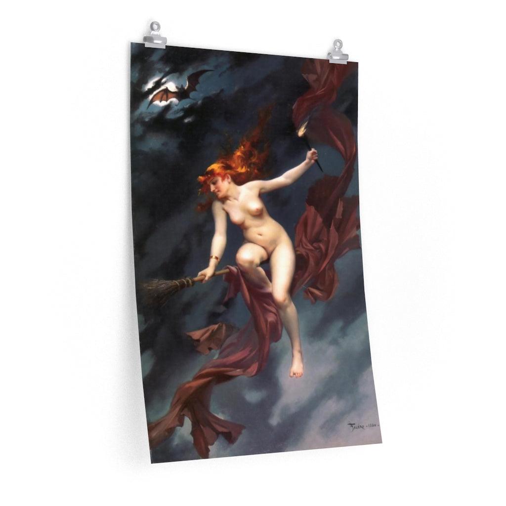 Festival Of The Witches By Luis Ricardo Falero Print Poster - Art Unlimited