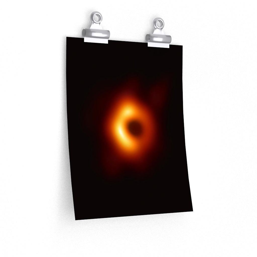 First Photo of Messier 87 Print Poster - Art Unlimited
