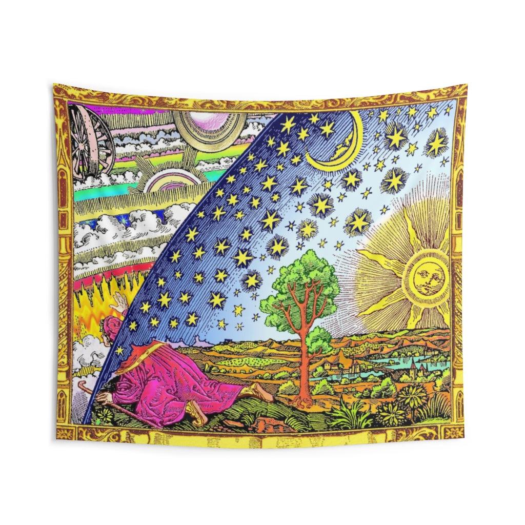 Flammarion Engraving Wall Tapestry - Art Unlimited