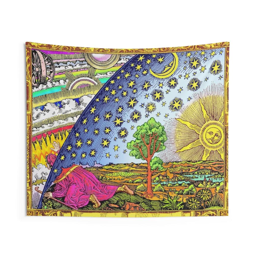 Flammarion Engraving Wall Tapestry - Art Unlimited