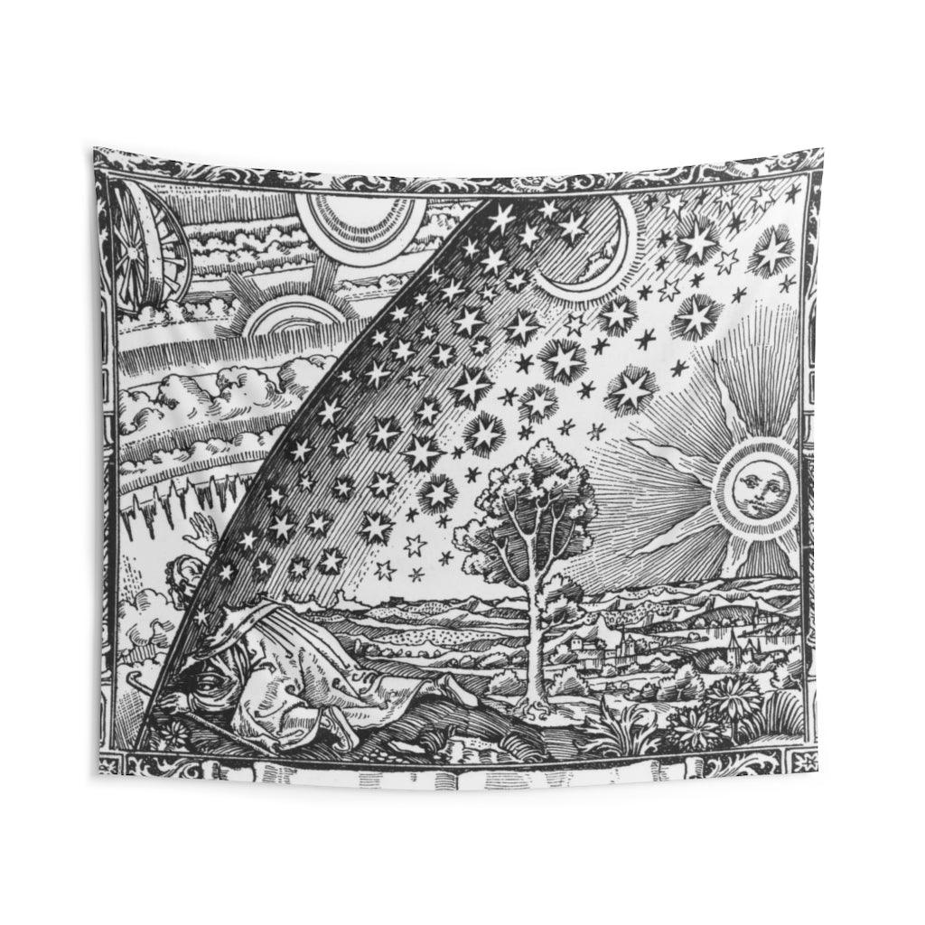 Flammarion Engraving Wall Tapestry - Art Unlimited