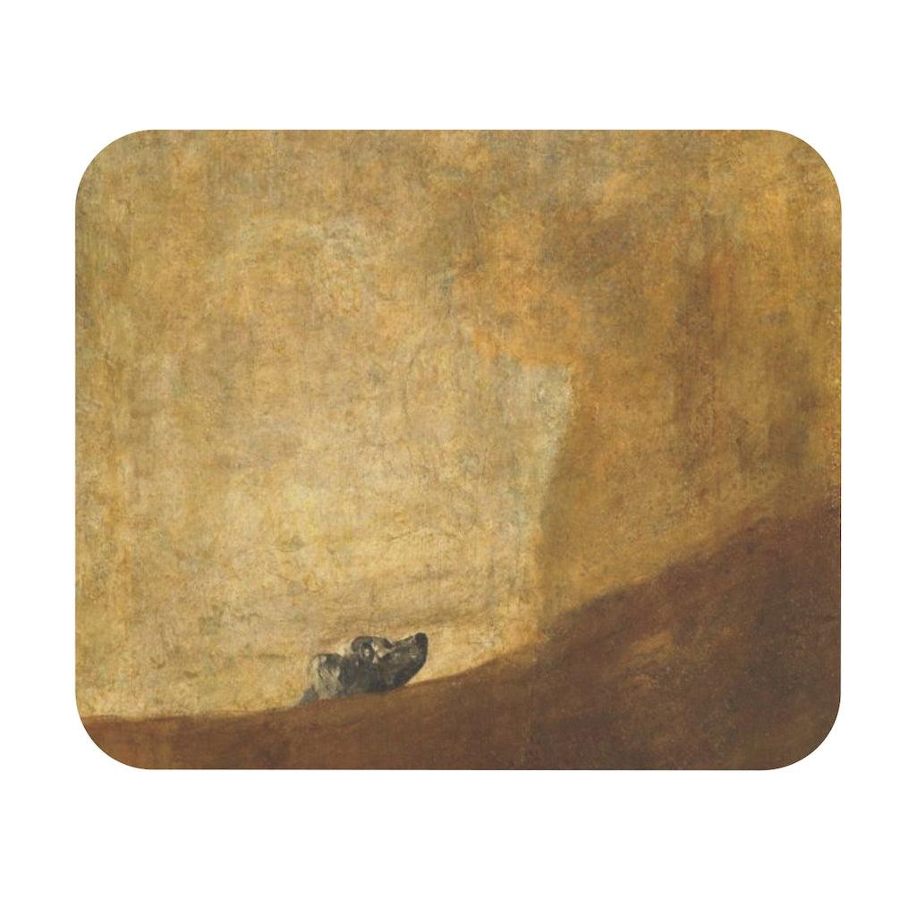 Francisco De Goya - The Dog Mouse Pad - Art Unlimited