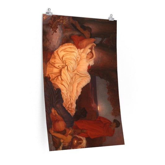 Frederic Leighton By Cymon And Iphigenia 1884 Print Poster - Art Unlimited