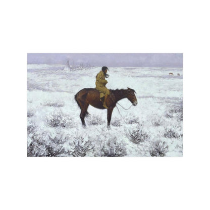 Frederic Remington - The Herd Boy 1910 Print Poster - Art Unlimited