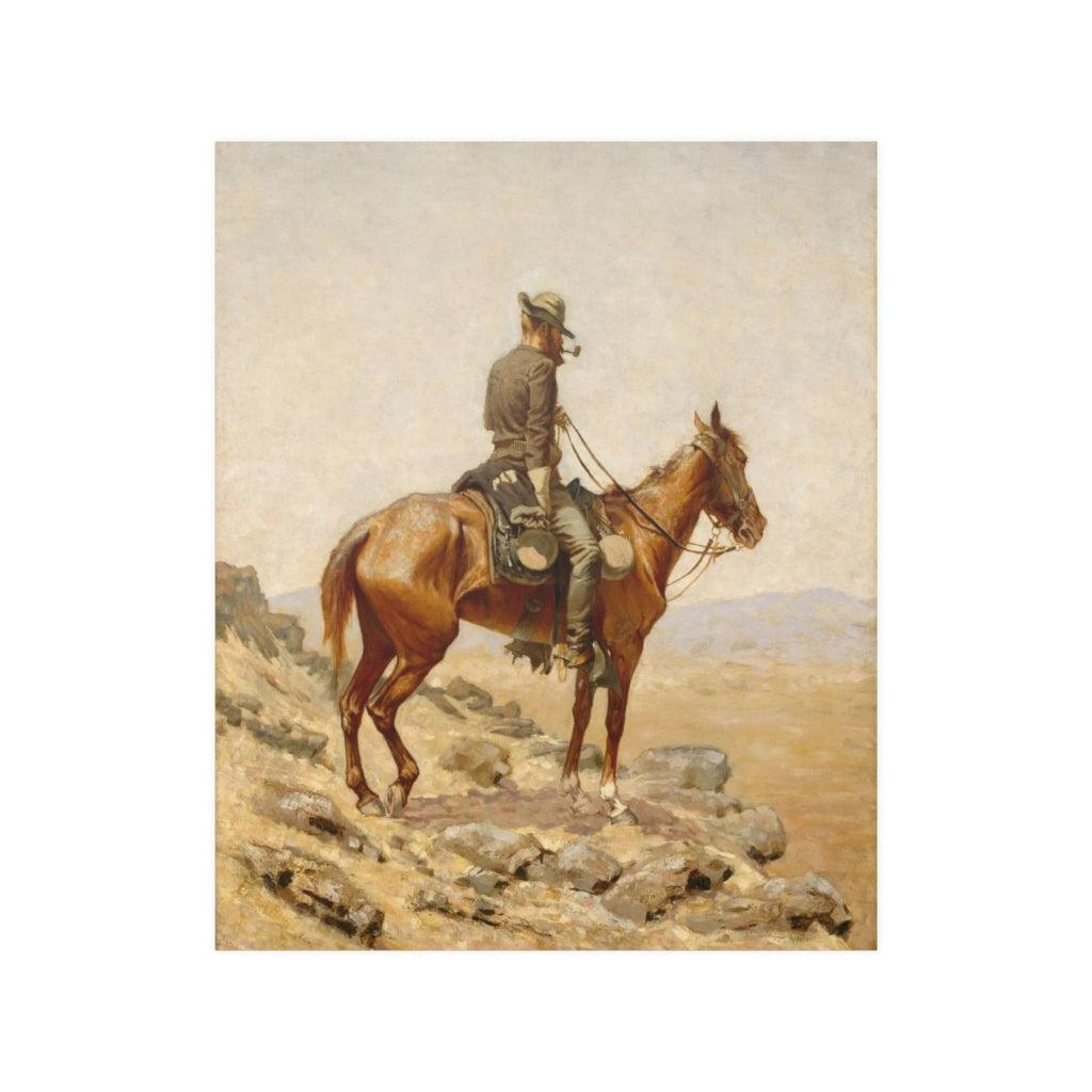 Frederic Remington - The Lookout Print Poster - Art Unlimited