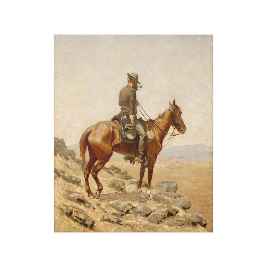 Frederic Remington - The Lookout Print Poster - Art Unlimited