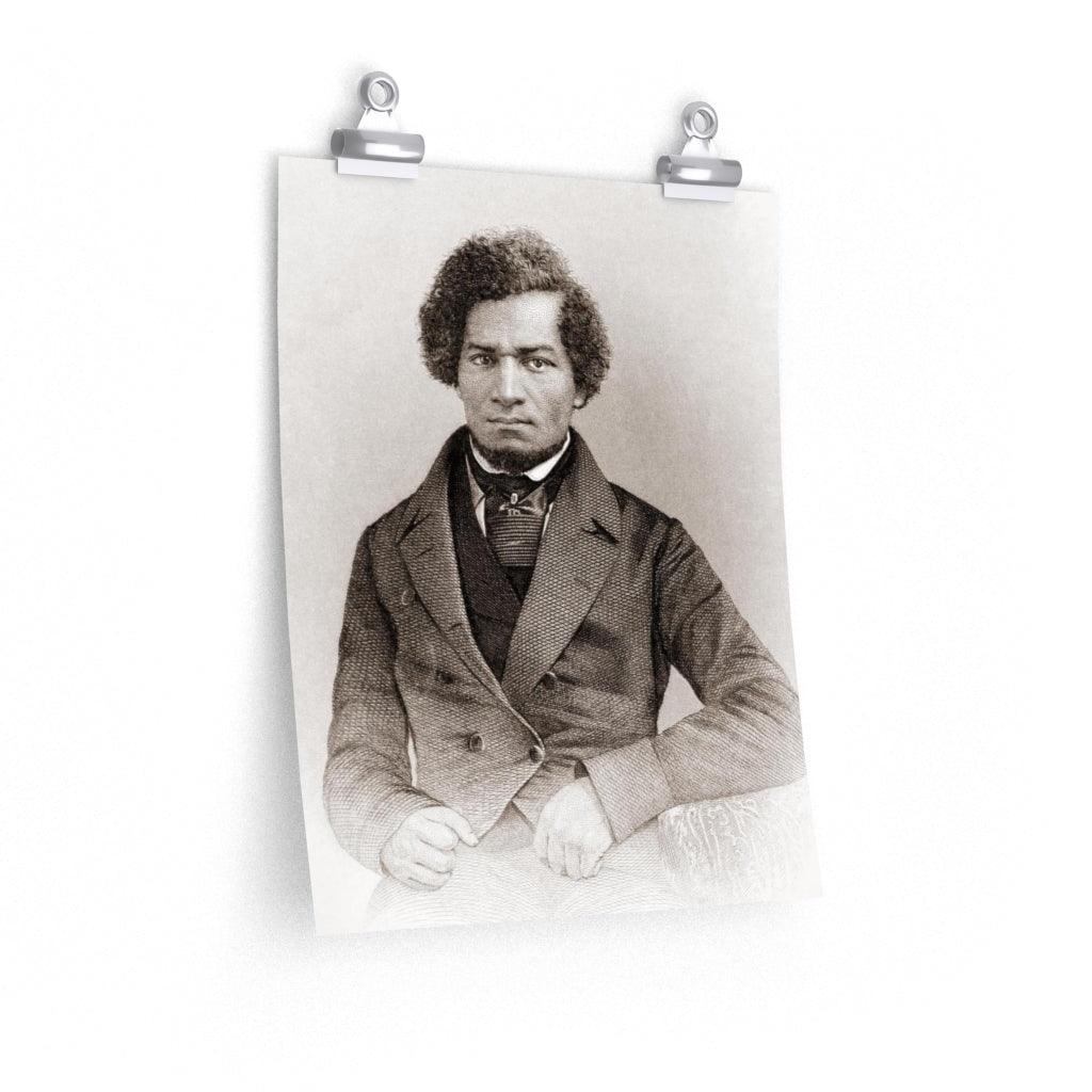 Frederick Douglass As A Younger Man 1855 Print Poster - Art Unlimited