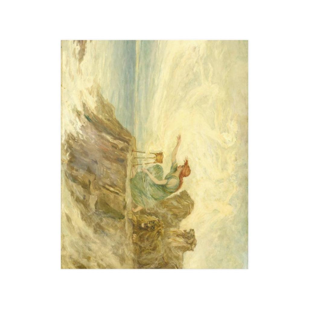 Fredrick Church Circe 1910  - Goddess Of Magic Nymph Sorceress Enchantress Print Poster - Art Unlimited