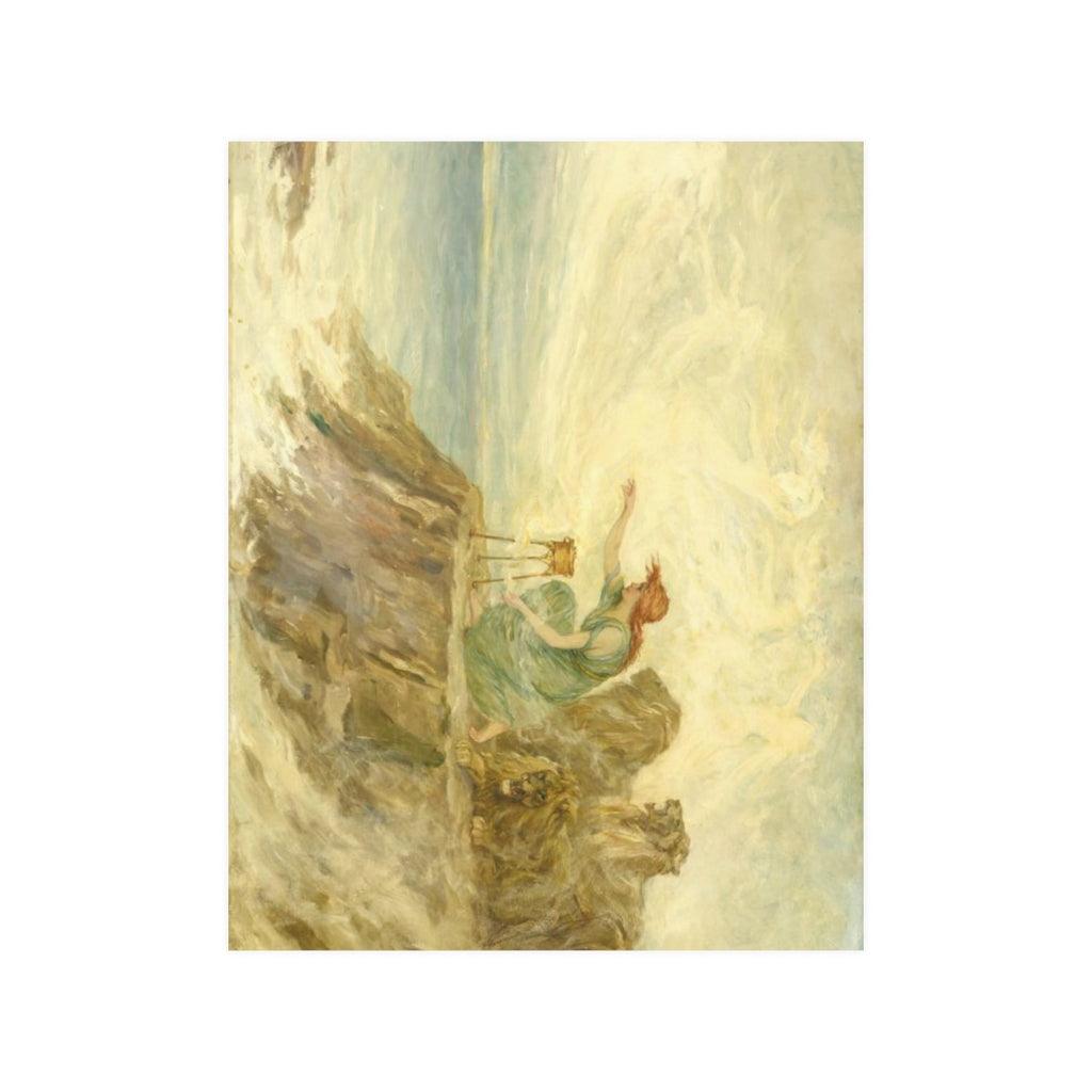 Fredrick Church Circe 1910  - Goddess Of Magic Nymph Sorceress Enchantress Print Poster - Art Unlimited