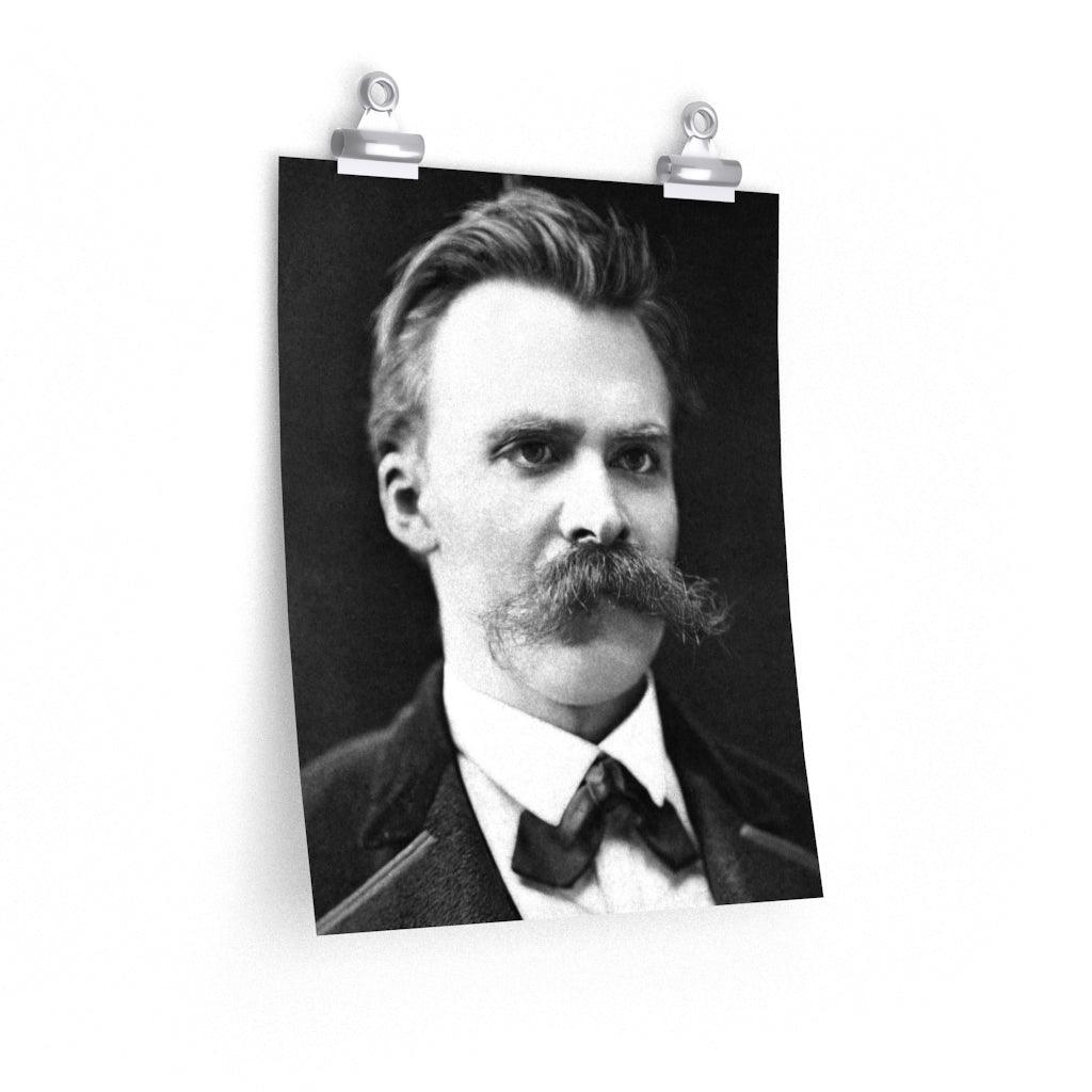 Friedrich Nietzsche Portrait Print Poster - Art Unlimited