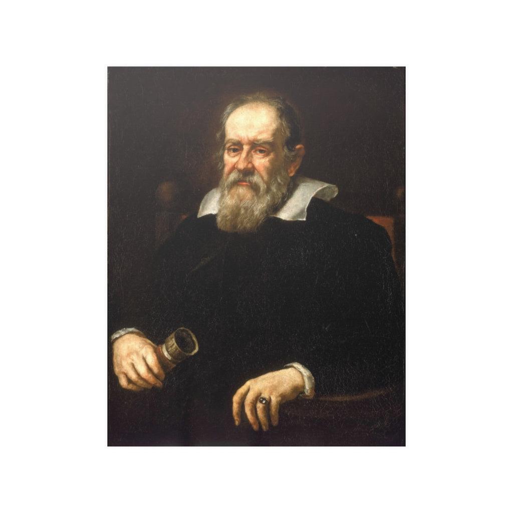 Galileo Galilei Portrait 1636 Print Poster - Art Unlimited