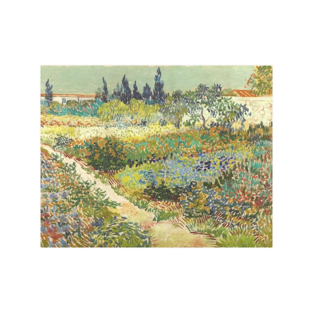 Garden At Arles Painting By Vincent Van Gogh Print Poster - Art Unlimited