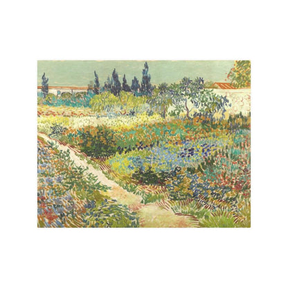 Garden At Arles Painting By Vincent Van Gogh Print Poster - Art Unlimited