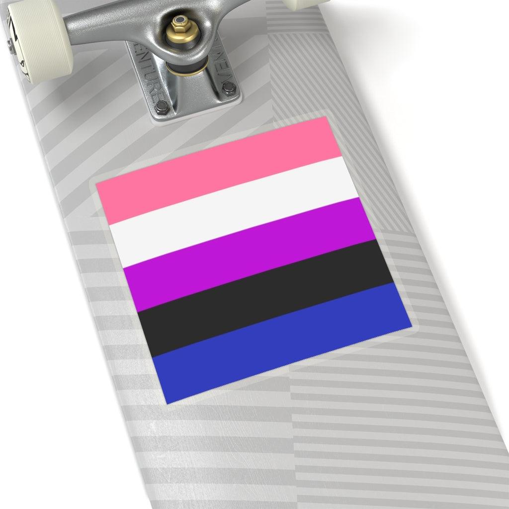 Genderfluid Pride Sticker - Art Unlimited