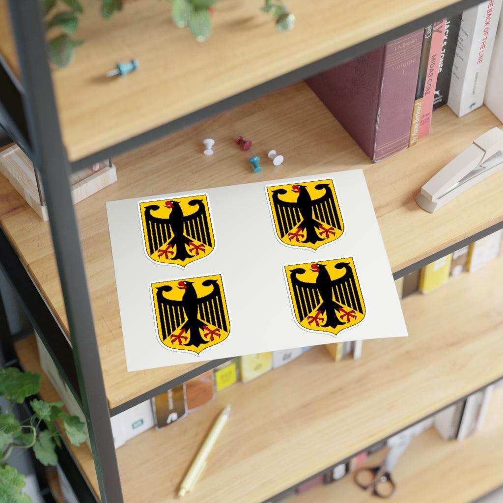 German Coat Of Arms Sticker Sheet - Art Unlimited