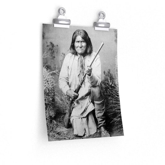 Geronimo Portrait 1886 Print Poster - Art Unlimited