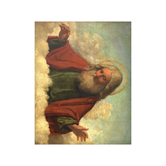 God The Father By Cima Da Conegliano Print Poster - Art Unlimited