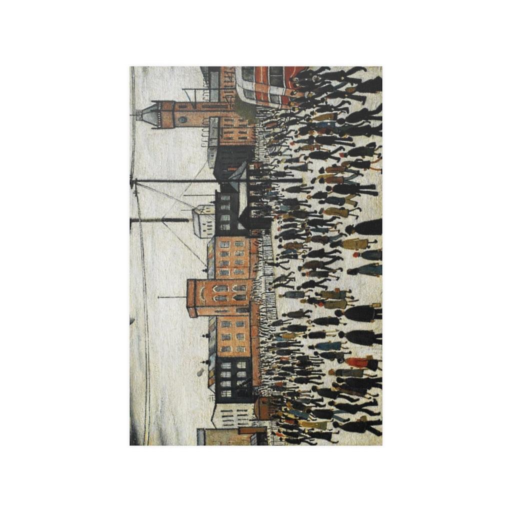 Going To Work L.S Lowry Print Poster - Art Unlimited