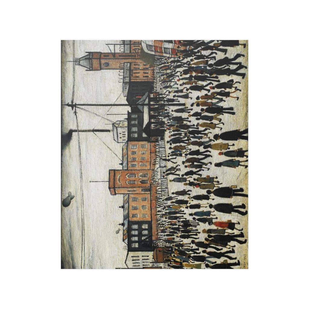 Going To Work L.S Lowry Print Poster - Art Unlimited