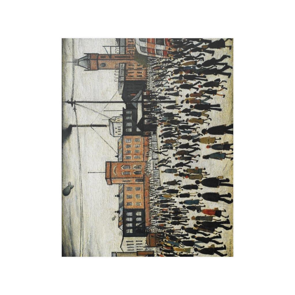 Going To Work L.S Lowry Print Poster - Art Unlimited