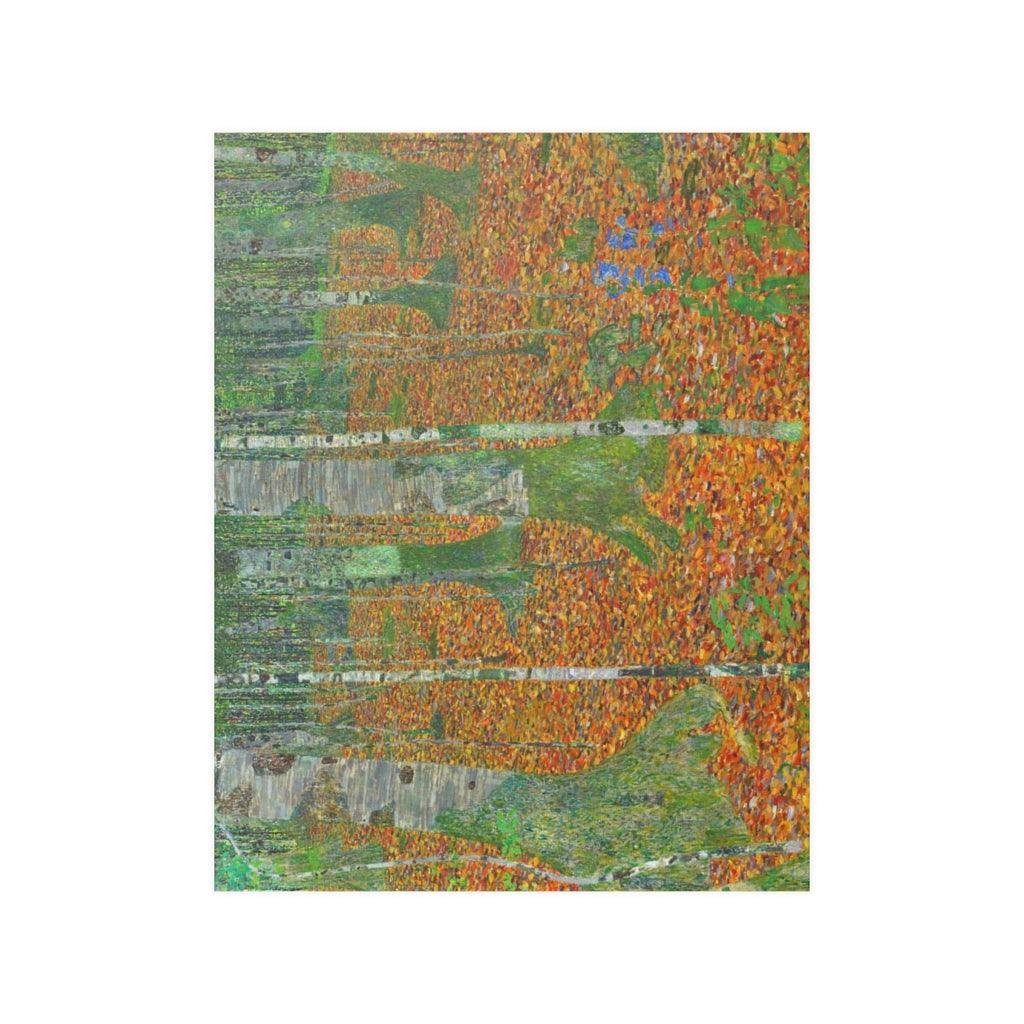 Gustav Klimt - Birch Forest Print Poster - Art Unlimited