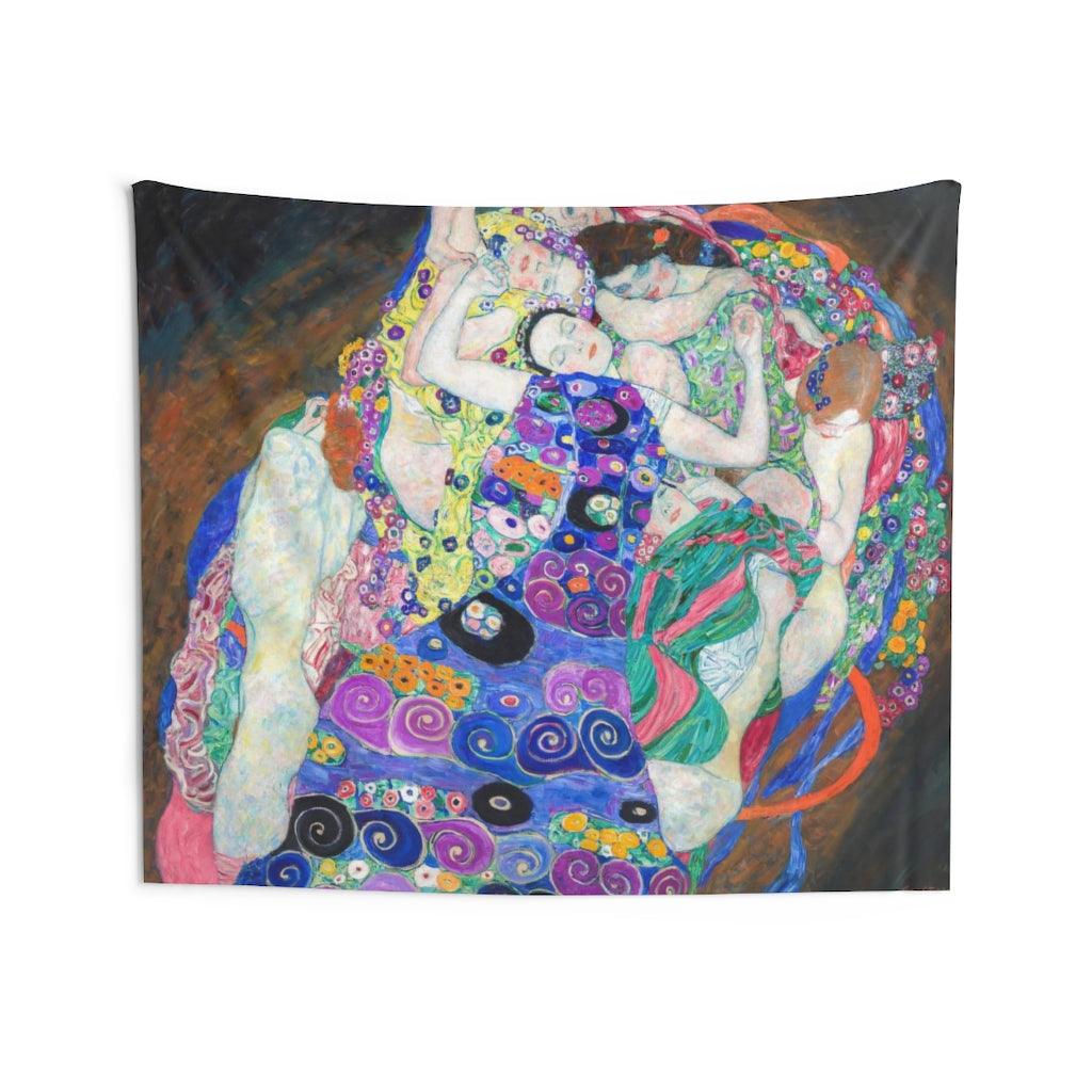 Gustav Klimt The Maiden Wall Tapestry - Art Unlimited