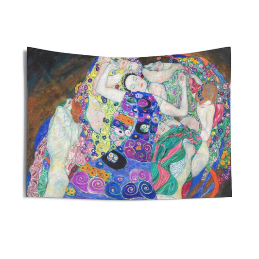 Gustav Klimt The Maiden Wall Tapestry - Art Unlimited