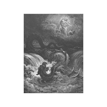 Gustave Dore - Destruction Of Leviathan Print Poster - Art Unlimited