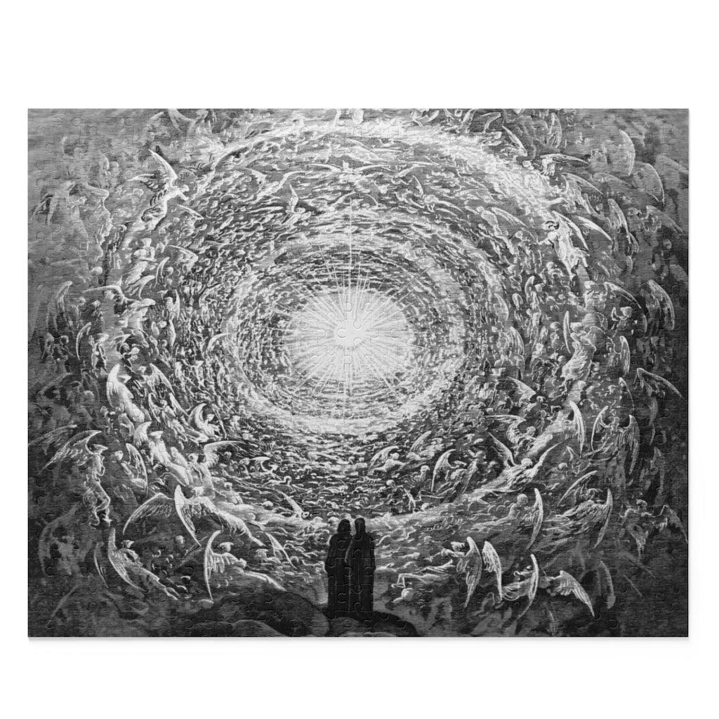 Gustave Dore - The White Rose Vision of The Empyrean Puzzle - Art Unlimited