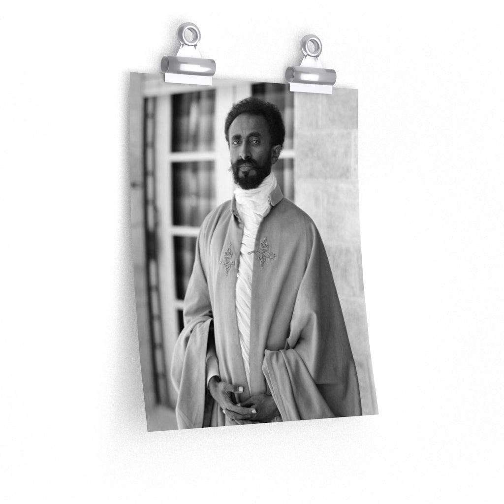 Haile Selassie Portrait Print Poster - Art Unlimited