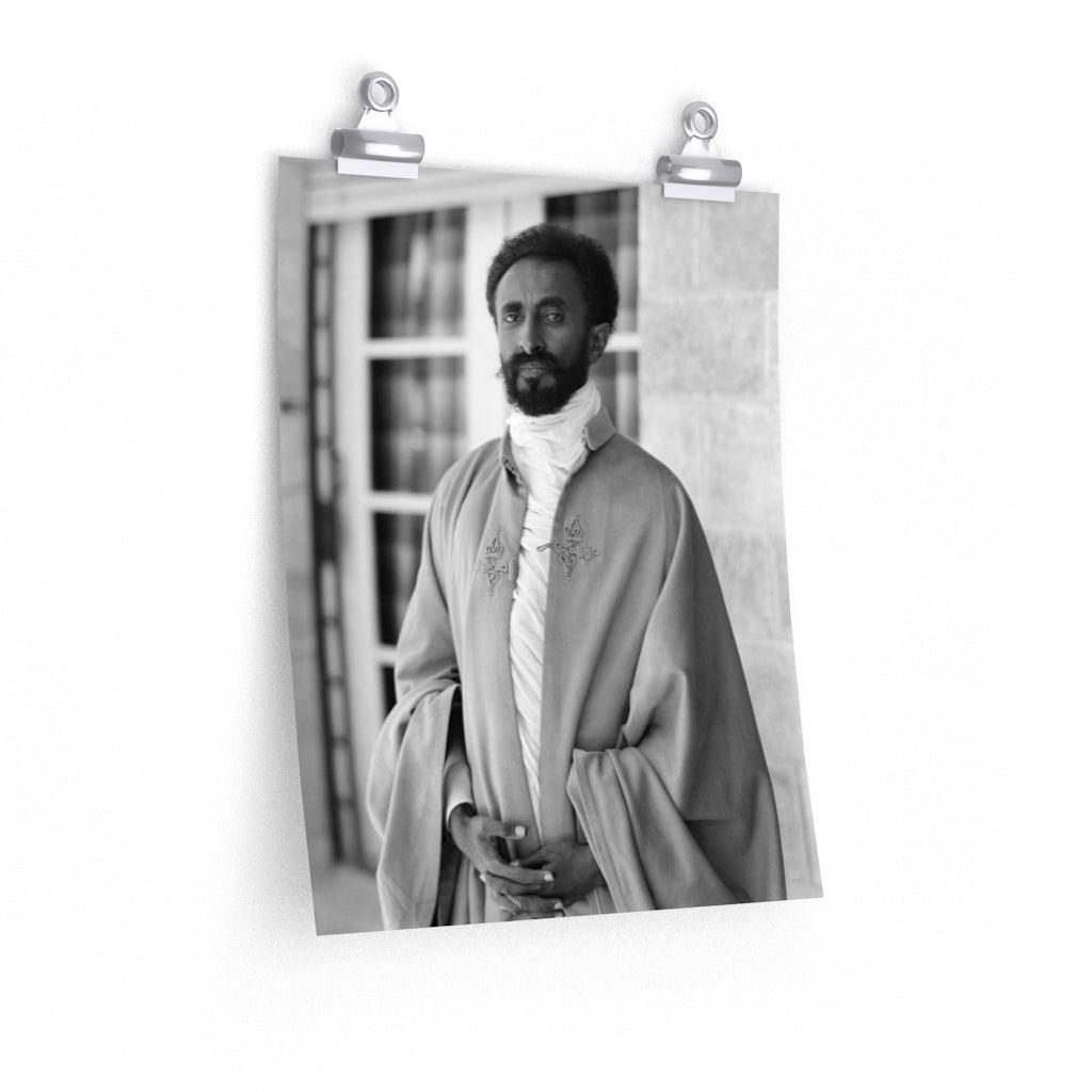 Haile Selassie Portrait Print Poster - Art Unlimited