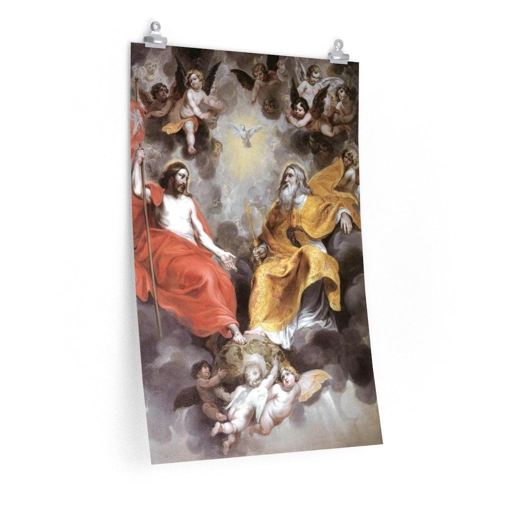 Hendrick Van Balen Holy Trinity Print Poster - Art Unlimited