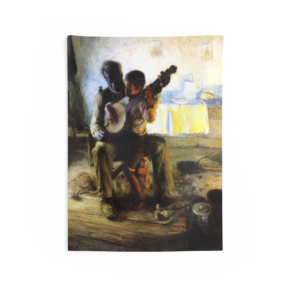 Henry Ossawa Tanner - The Banjo Lesson Wall Tapestry - Art Unlimited