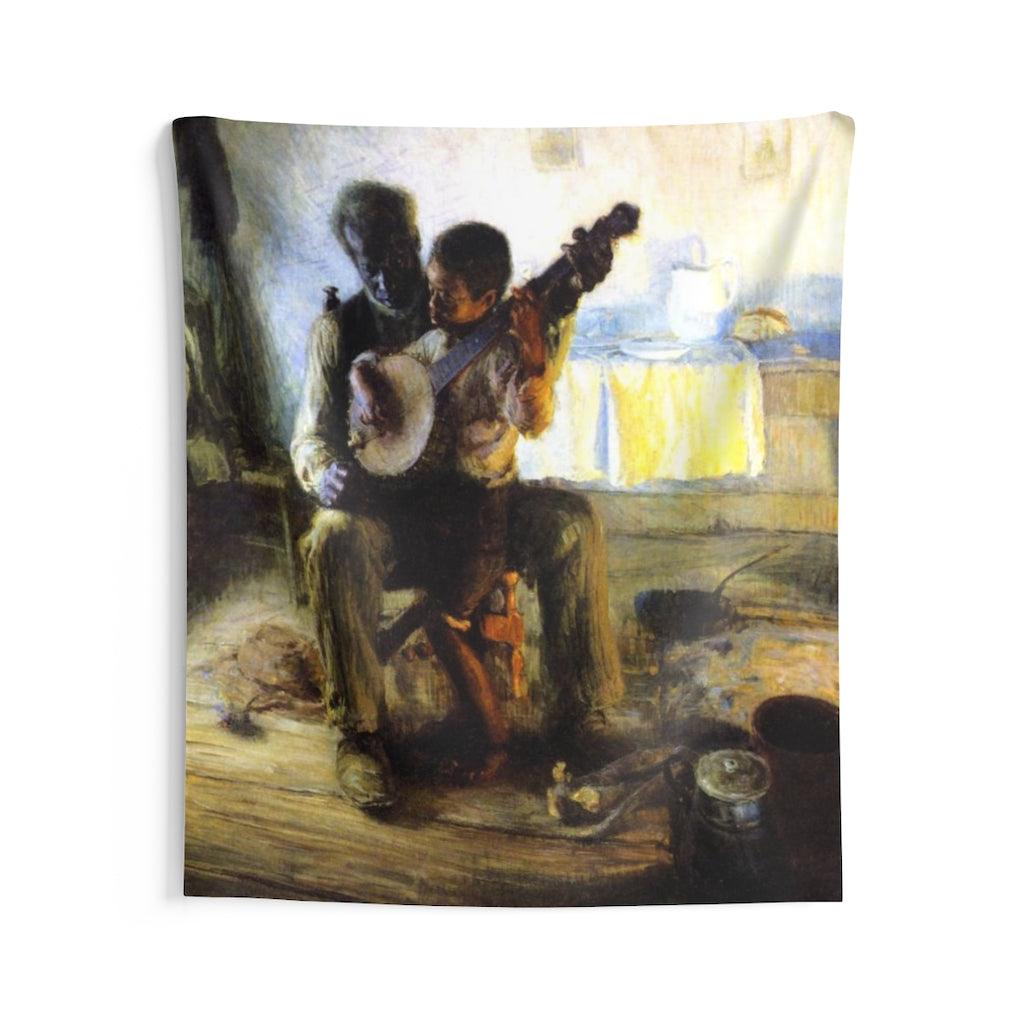 Henry Ossawa Tanner - The Banjo Lesson Wall Tapestry - Art Unlimited