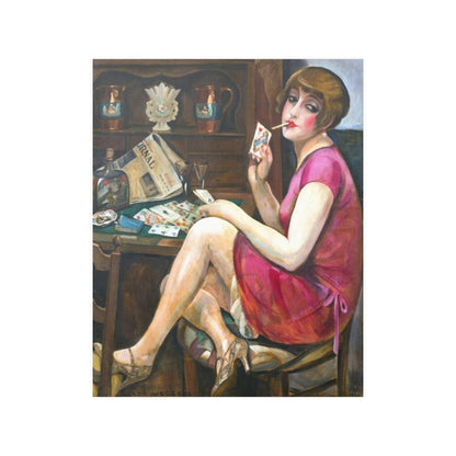 Hjerterdame By Gerda Wegener Print Poster - Art Unlimited