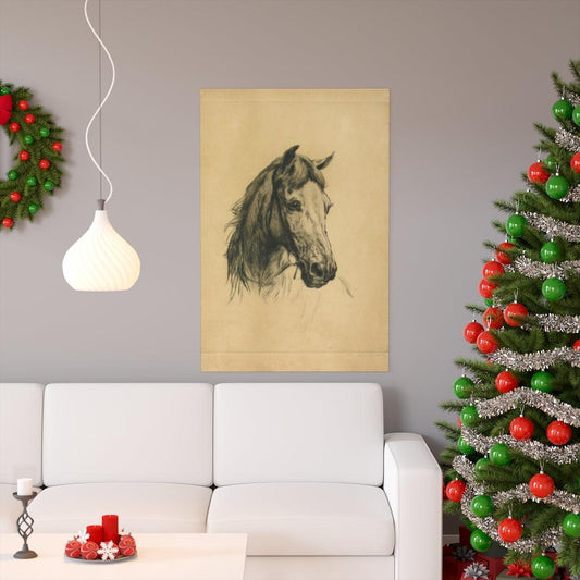 Horse's Head By Heywood Hardy Print Poster - Art Unlimited