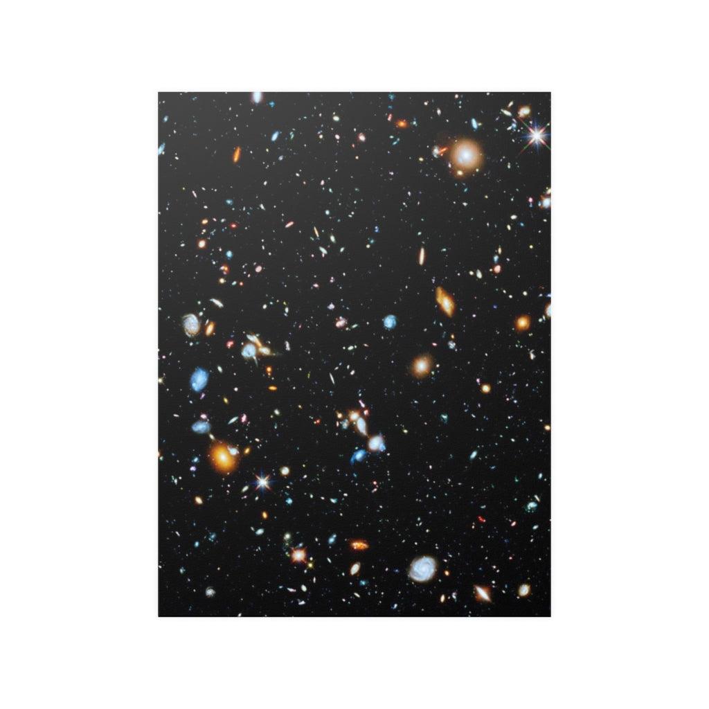 Hubble Ultra Deep Field Print Poster - Art Unlimited