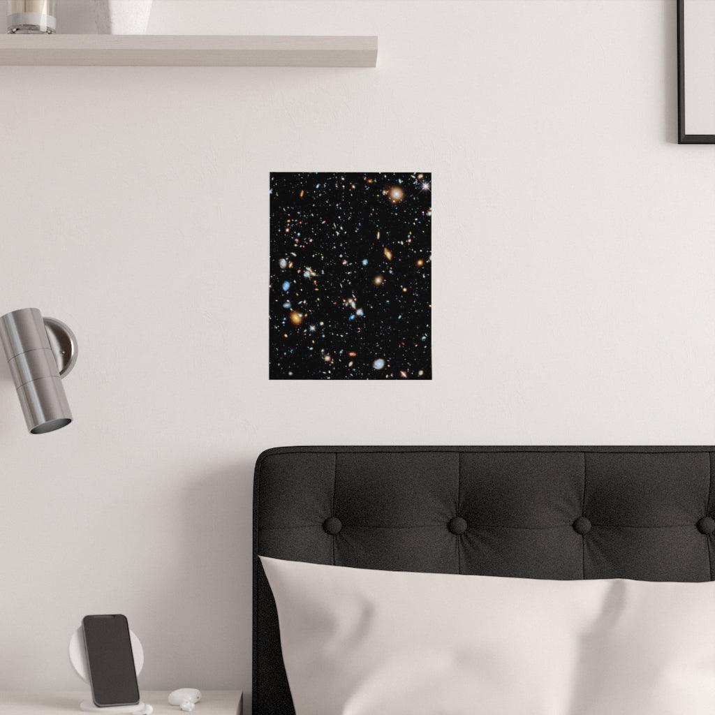 Hubble Ultra Deep Field Print Poster - Art Unlimited