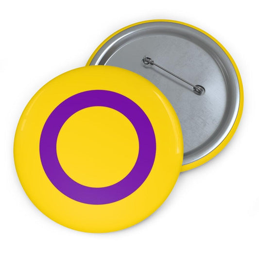 Intersex Pride Flag Pin Button - Art Unlimited