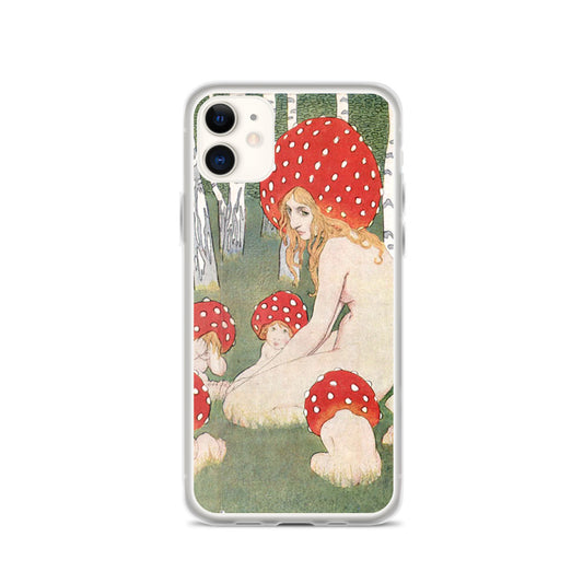 Mother Mushroom With Her Children By Edward Okun I Phone Case