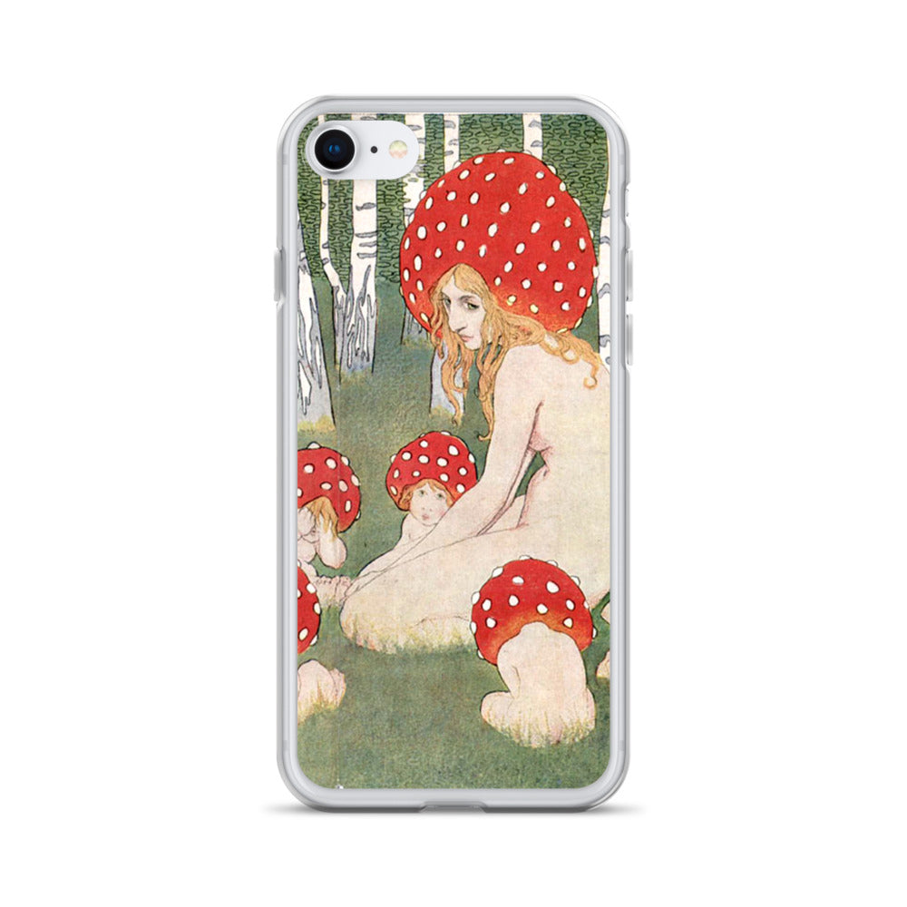 Mother Mushroom With Her Children By Edward Okun I Phone Case