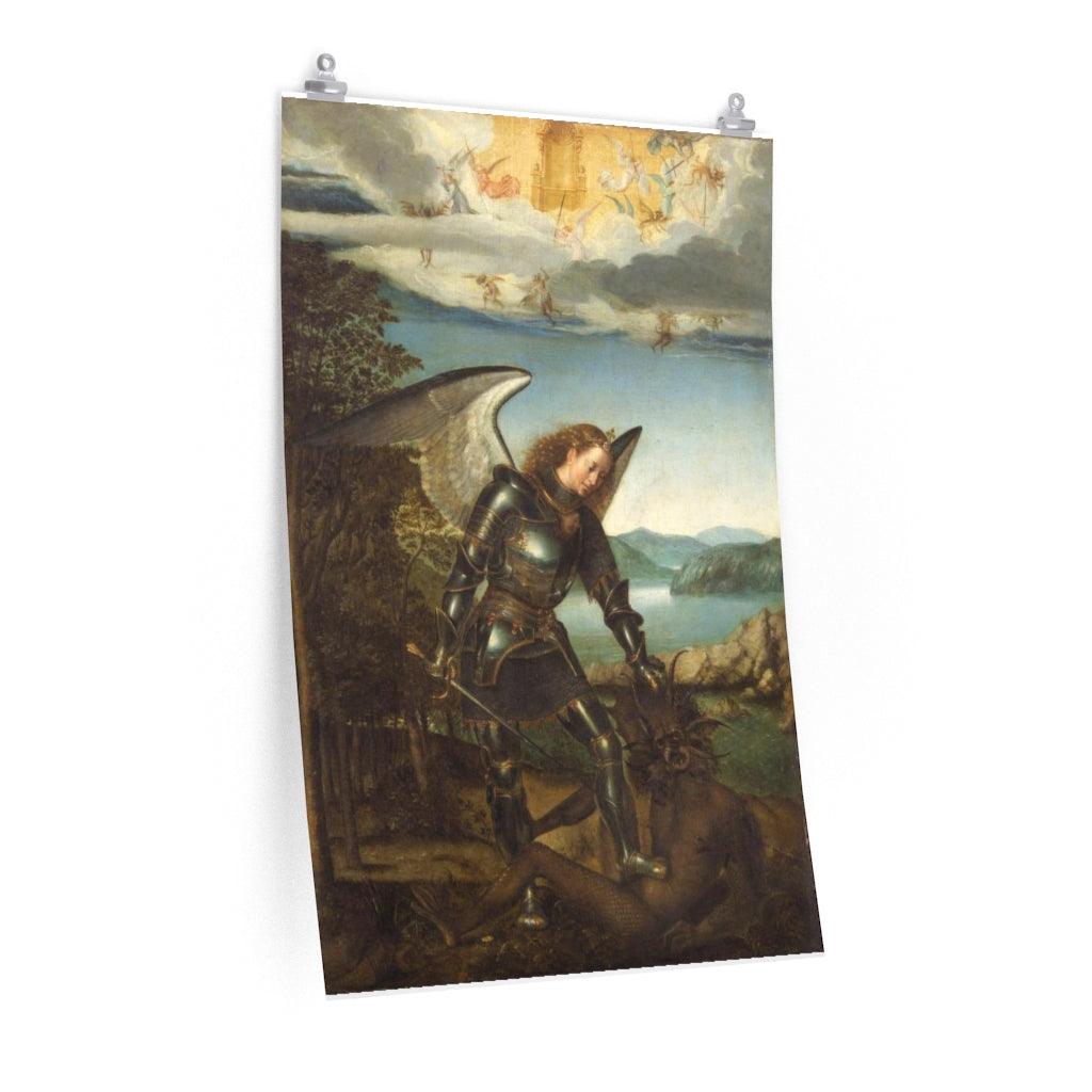 Jahrhundert Archangel Michael Print Poster - Art Unlimited